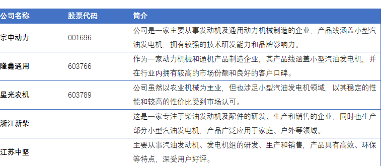 小型家用汽油发电机市场蓬勃发展：竞争格局与前景展望(图5)